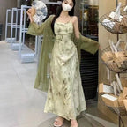 Women's New Chinese-style Retro Slip Dress