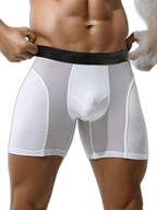 3 Pack Breathable Antibacterial Mesh Boxers Briefs