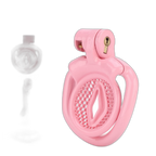 Fortis - Inverted Chastity Cage With Five Rings
