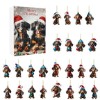 Christmas Countdown Pet Pendant Home Decoration