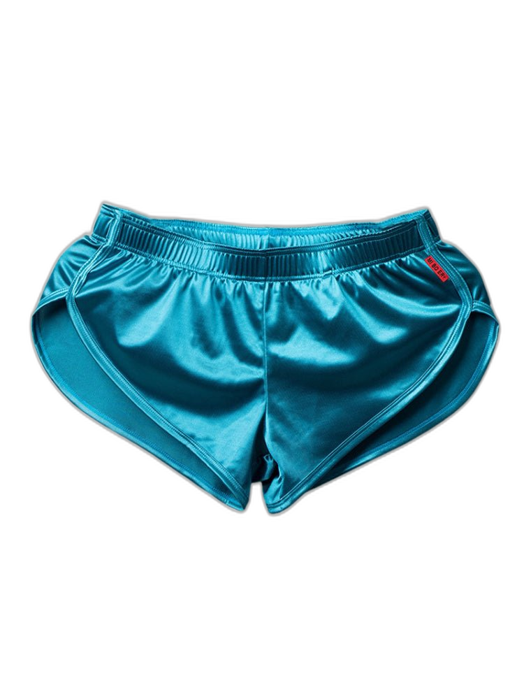 2 Pack Men's Home Loose-Fit Solid Color Seamless Smooth Boxers