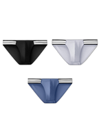 3 Pack Men’s Breathable Ice-Touch Athletic Briefs