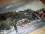 EDINBURGH CASTLE small PAINTED OLD TIME PICTURE