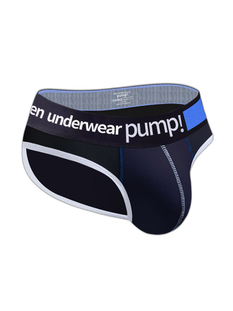 2 Pack Men's Middle-Rise Cotton Sexy Briefs