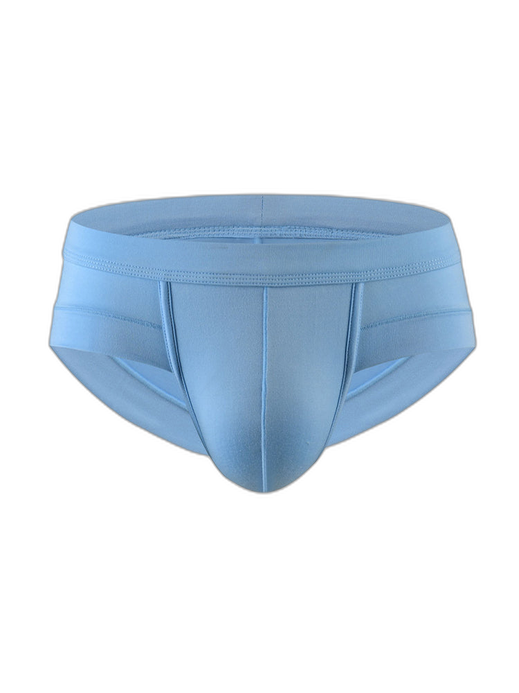 4 Pack Men's Solid Breathable Anti-Pinch Briefs