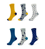 Sock Stack Womens Cotton Rich Socks 6 Pairs UK Size 4-7 Breathable Durable Reinforced Heel Toe Multipack Value
