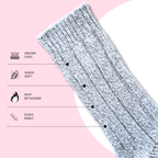 Sock Stack Women's Chunky Wool Thermal Socks 6 Pairs UK 4-7 EU 37-40 Assorted Colours