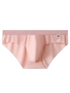3 Pack Men's Ultra-Thin Breathable Ribbed Ice Silk Briefs