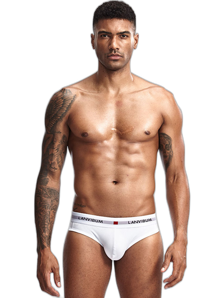 3 Pack Men's Breathable Big Pouch Briefs