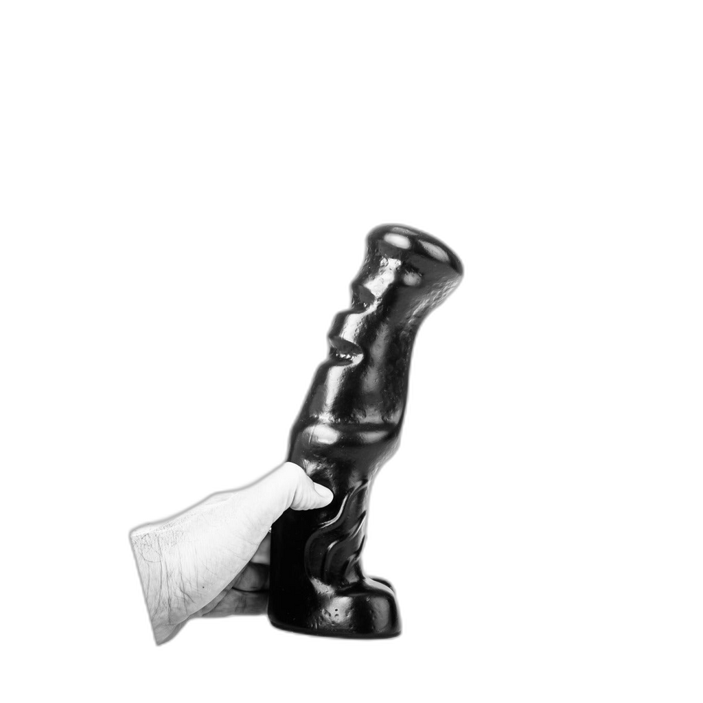 ruff GEAR Dark Knight Dildo 12.4 Inch Black