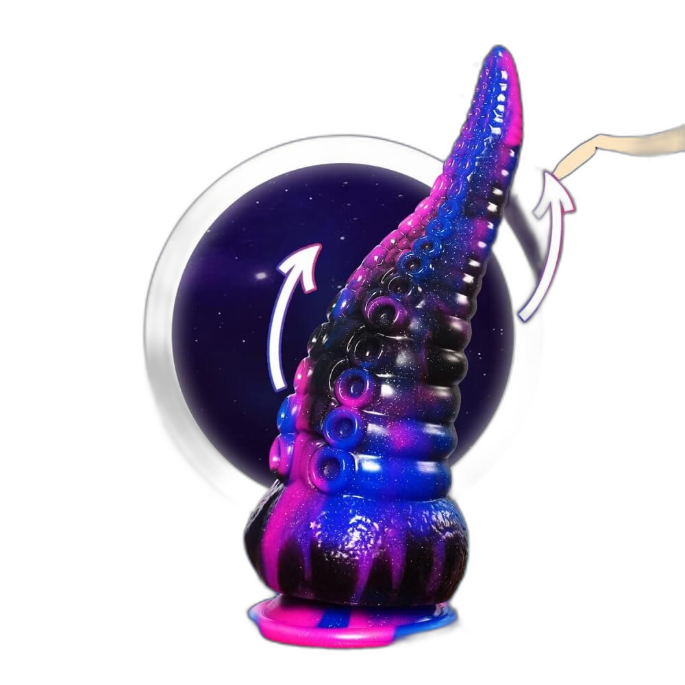 Stella - 7.9 Inch Tentacle Dildo - Suction Cup Dildo