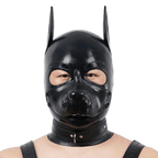 Furrjoi Silicone Pup Hood Black