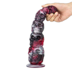 Skull - Silicone Anal Beads - Insertable Anal Plug - Anal Stimulation Sex Toy