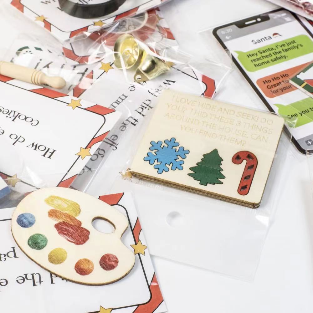 24-day Christmas Advent Elf Magic Gift