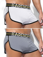 2 Pack Men's Comfortable Lounge Sport Boxer Briefs