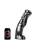 ruff GEAR Dark Knight Dildo 12.4 Inch Black