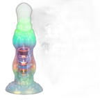 WistKnot – Glow-in-the-Dark Vibrating Dildo with Dog Knot Design