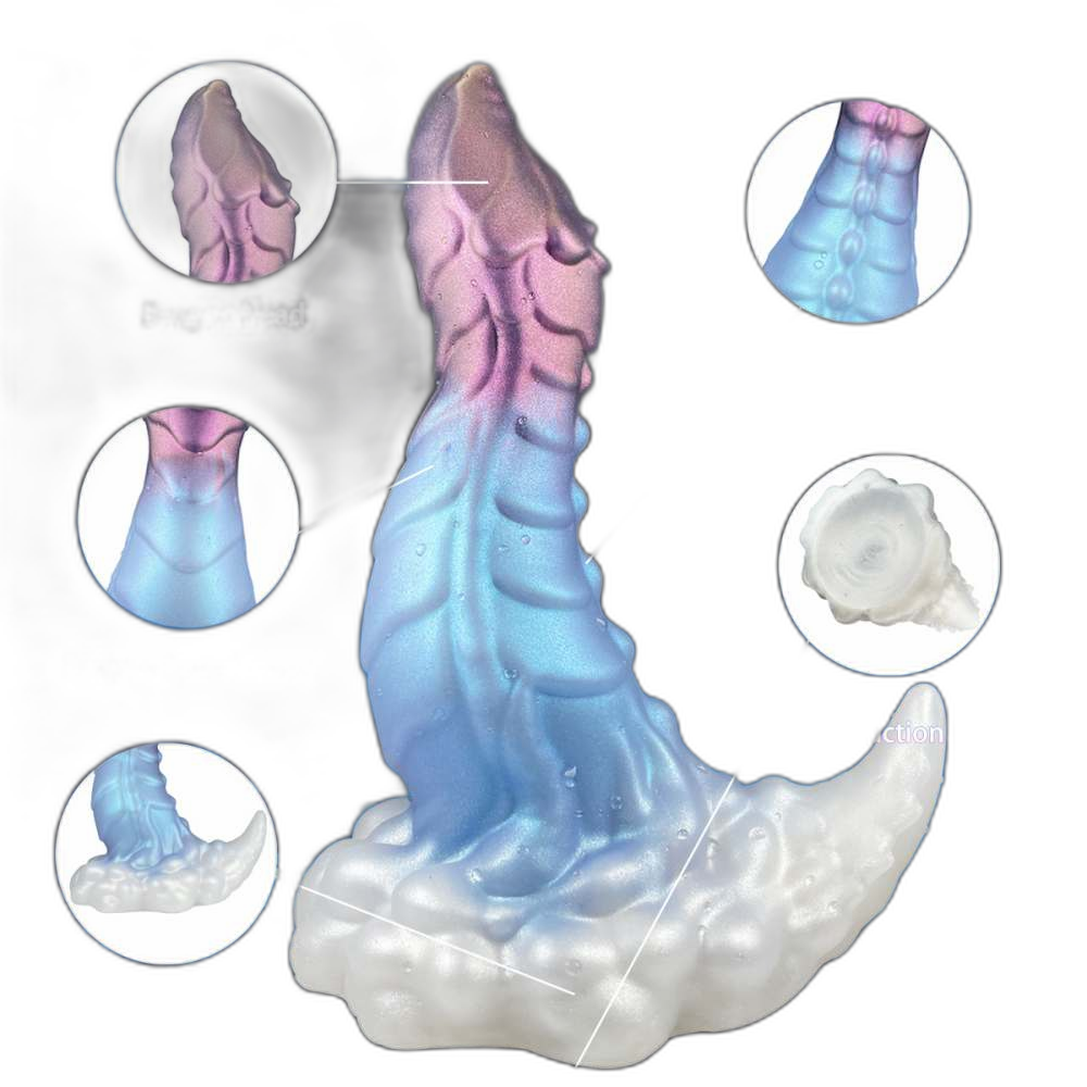 Psyduck - 7.5 Inch Fantasy Dragon Dildo