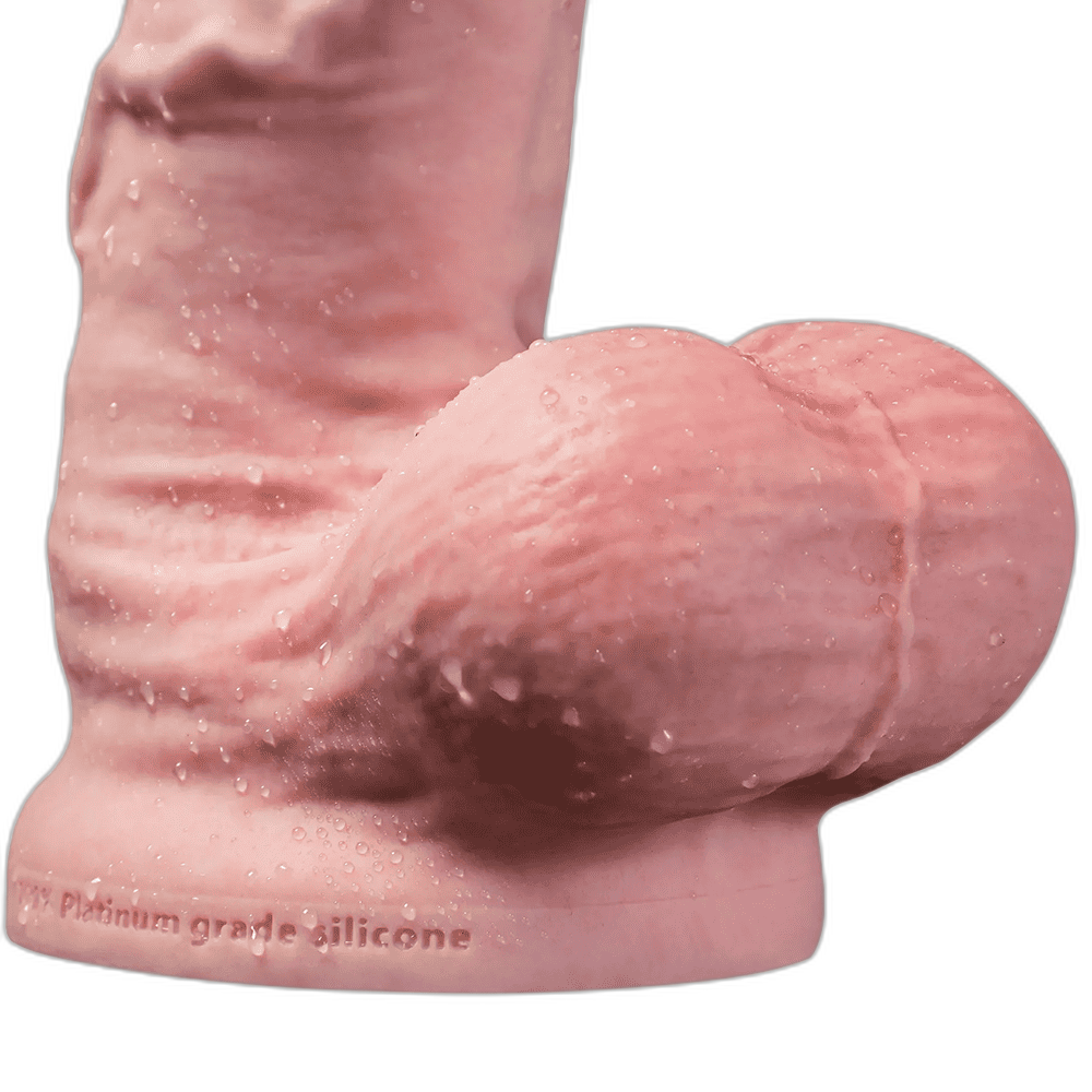Vivid - Realistic Silicone Dildo with Suction Cup - Long Dildo