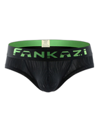 3 Pack Men's Striped U-Pouch Breathable Casual Briefs