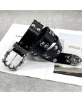 Studded Hip-Hop Punk Belt
