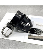 Studded Hip-Hop Punk Belt