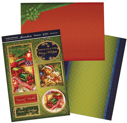 hunkydory adorable scorable luxury card collection classic christmas under the tree