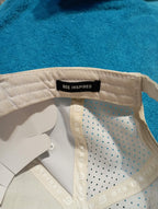 MENS BEE INSPIRED WHITE CAP