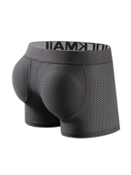 Sponge Cushion Mesh Buttock Boxer Briefs