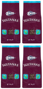4 x Gem Sultanas 3Kg