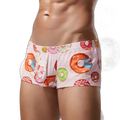 SEOBEAN Playful Donut Cotton Boxers