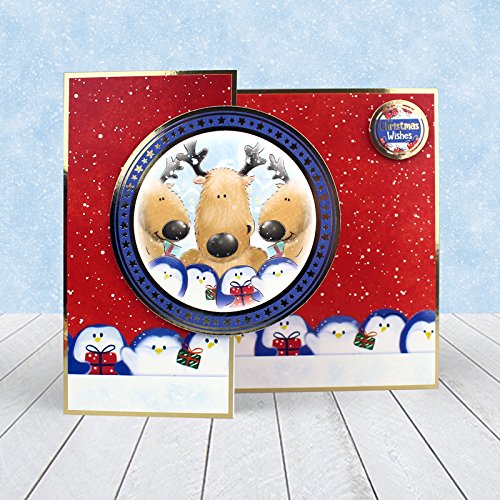 The Christmas Bus Is Coming - Luxury Topper Set - Makes 2 Cards