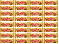 32 x Twix Chocolate Biscuit Twin Bars  - 50GM