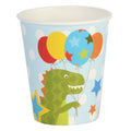 Kiddiwinks Partyware Pack of 8 Paper Cups - Boy Design