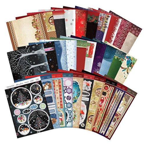Contemporary Christmas Luxury Card Collection - Hunkydory Crafts