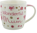 Wonderful Mum Ceramic Birthday Mug Juliana Collection