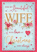 Christmas Single Boxed Card Wife - 10 x 7 inches - Regal Publishing