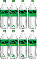 8 x Sprite Lemon-Lime No Sugar 2L