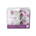 Vintage Lane 'Mummy' China Mug & Coaster Gift Set