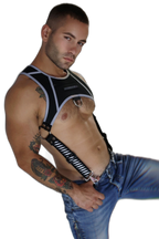 Breedwell Gymnetixxx Tank Harness Black