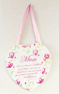 Nan / Mummy / Mum Heart Wall Plaque Gift Ideas For Her Birthday / Mothers Day-Mum
