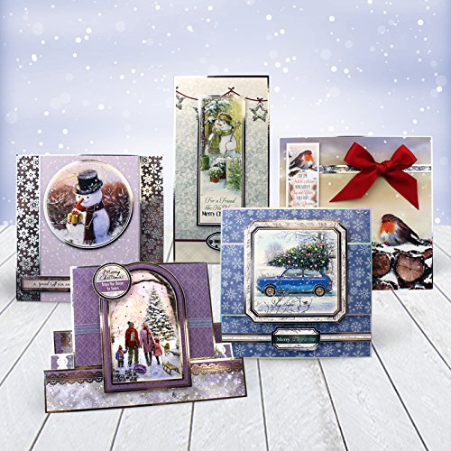 Hunkydory White Christmas Luxury Topper & Card Collection