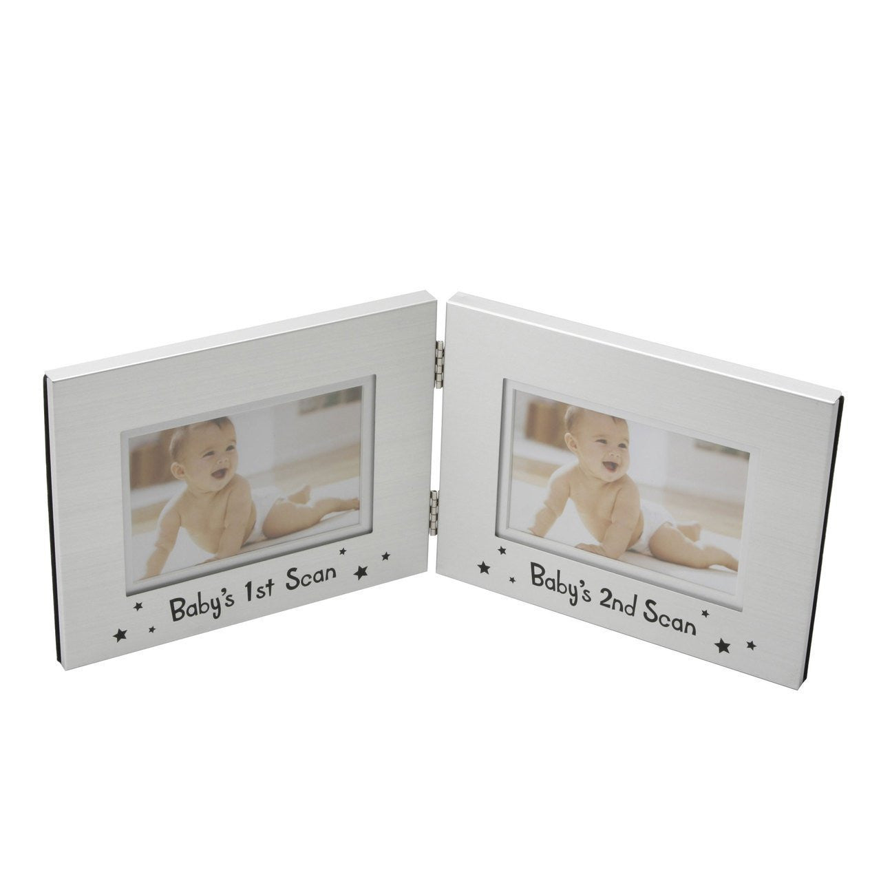 Double Baby Scan Photo Frame, Baby Shower Gift