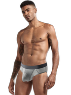 3 Pack Men's Low-Rise Mesh Briefs with Breathable Support & Convenience Fly