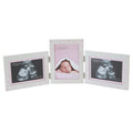 gbaby scan hinged triple photo frame boy girl