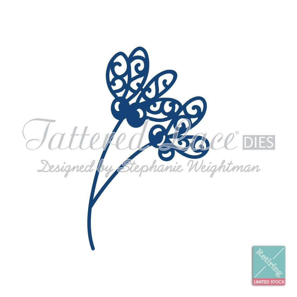 tattered lace christmas miseltoe