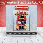 The Christmas Bus Is Coming - Luxury Topper Set - Makes 2 Cards