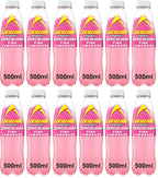 12 x Lucozade Zero Pink Lemonade - 500ML