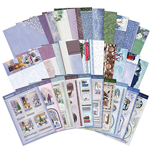 Hunkydory White Christmas Luxury Topper & Card Collection