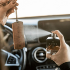 K2 EVOS VIKING Fresh Citrus & Musk Car Air Freshener Set - Wooden Hanger & Perfume